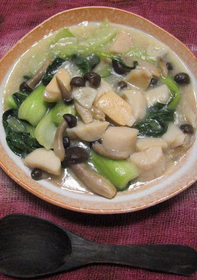帆立と青梗菜の中華炒め-レシピのメイン写真