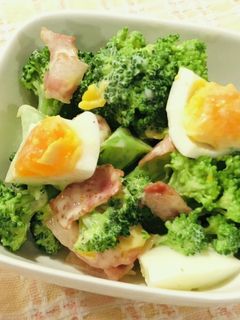 ブロッコリーとたまごのサラダ-レシピのメイン写真