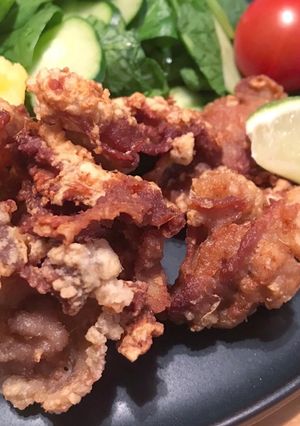 豚コマのカリカリ揚げ-レシピのメイン写真