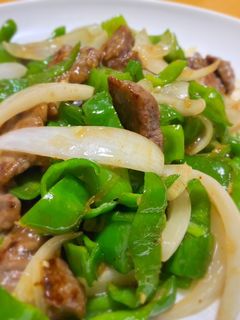 旨!牛肉とピーマンのオイスターソース炒め-レシピのメイン写真