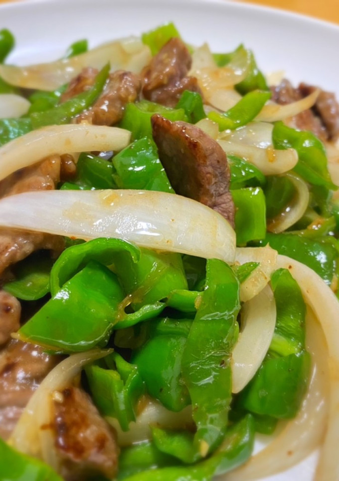 旨！牛肉とピーマンのオイスターソース炒め-レシピのメイン写真