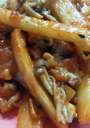 豚とほくほく大根のチリソース-レシピのメイン写真