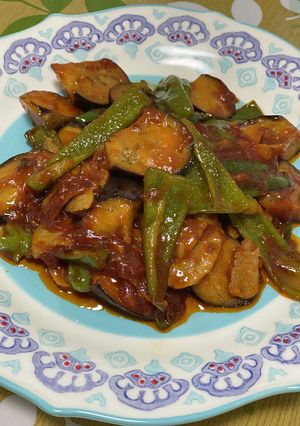 豚バラと茄子の中華風ケチャップ炒め⭐️-レシピのメイン写真