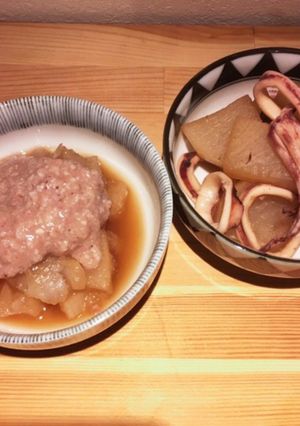 介護食 ヤリイカ+大根-レシピのメイン写真