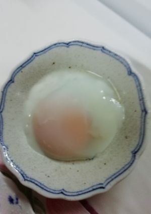 温泉卵（孫に伝授)-レシピのメイン写真