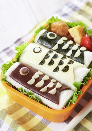 こいのぼり弁当-レシピのメイン写真