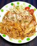 舞茸がお肉を柔らかくする。鶏チャーシュー