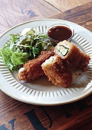 茄子の肉巻き★青じそチーズ揚げ-レシピのメイン写真