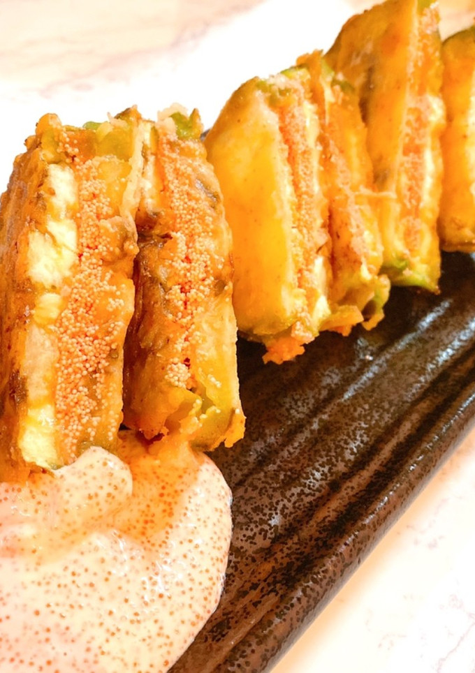 とろける美味しさ❤トロなすの明太挟み揚げ-レシピのメイン写真