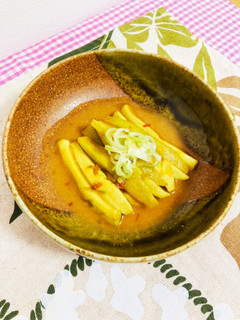 レンジで!ピリ辛なすの味噌煮浸し♪-レシピのメイン写真