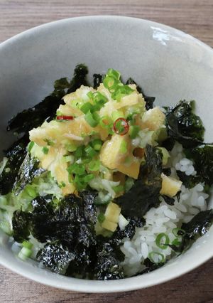 いちほまれ のりねぎ塩丼【JA福井県】-レシピのメイン写真
