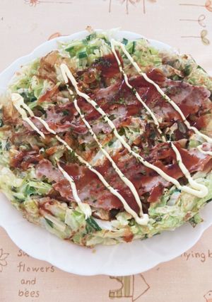 もっちりさっくりお好み焼き-レシピのメイン写真