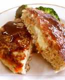 とろけるチーズインあんこうバーグ