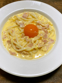 う米めんカルボナーラ-レシピのメイン写真