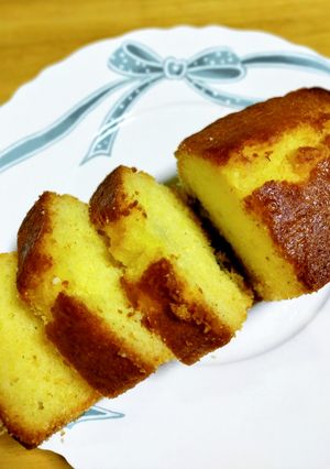 米粉 バター無し パウンドケーキ-レシピのメイン写真
