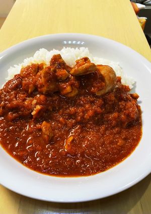 夏だ！チキントマトカレー-レシピのメイン写真