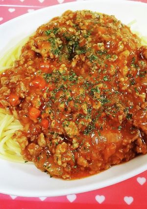 ミートスパゲティ-レシピのメイン写真