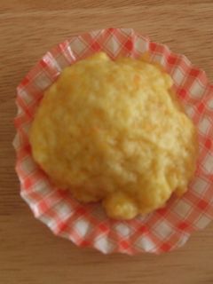 ノンオイル 人参蒸しパン -レシピのメイン写真