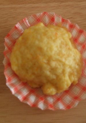ノンオイル　人参蒸しパン　-レシピのメイン写真