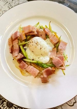チーズほのかに香る　う米めんのガレット-レシピのメイン写真
