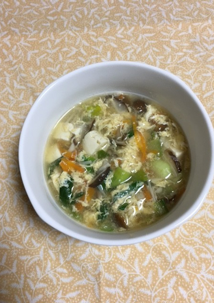 中華風きのこスープ-レシピのメイン写真