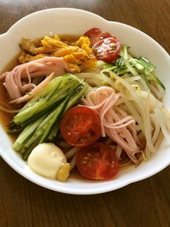 う米めん冷やし中華-レシピのメイン写真