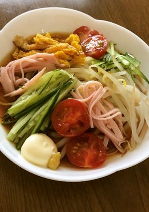 う米めん冷やし中華-レシピのメイン写真