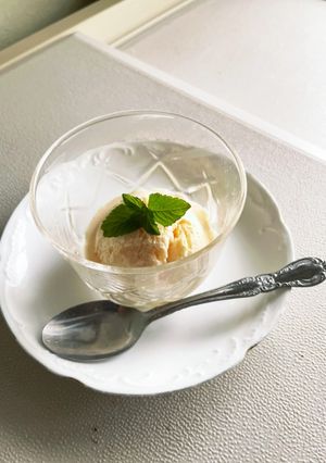 バニラアイス☆濃厚お店の味-レシピのメイン写真