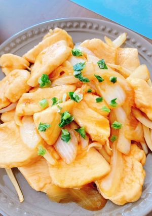 鶏胸肉のポン酢炒め-レシピのメイン写真