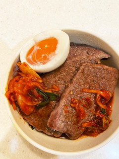 オートミールでヘルシー焼肉丼-レシピのメイン写真