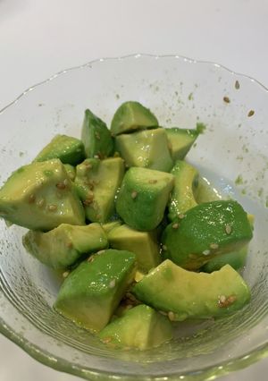 アボカド簡単酢-レシピのメイン写真