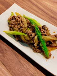 腹ペコ男子パクパク!ピリ辛挽肉炒め-レシピのメイン写真