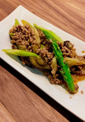 腹ペコ男子パクパク！ピリ辛挽肉炒め-レシピのメイン写真