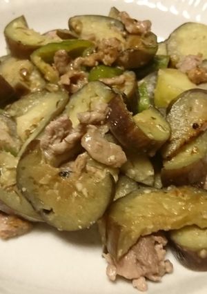 豚肉茄子ピーマンの味噌マヨネーズ炒め-レシピのメイン写真