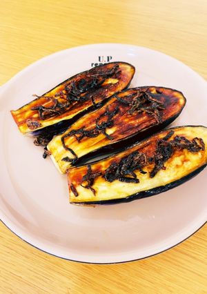 簡単揚げない！塩昆布で無限焼き茄子-レシピのメイン写真