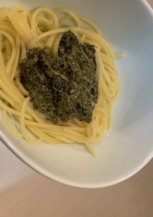 海苔クリームパスタ-レシピのメイン写真