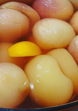 もものコンポート-レシピのメイン写真