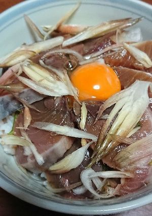 ミョウガがさっぱり鰹丼-レシピのメイン写真