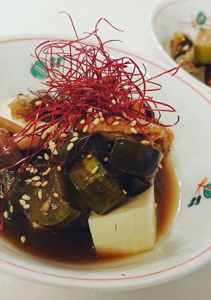冷やしなすとうふ-レシピのメイン写真