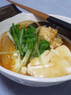 ☆鶏だんごのあんかけお鍋☆-レシピのメイン写真