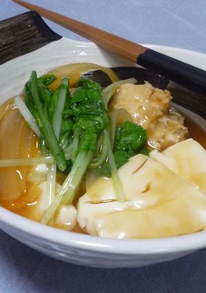 ☆鶏だんごのあんかけお鍋☆-レシピのメイン写真