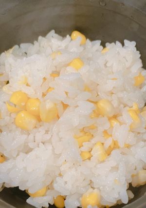 炊飯器 さんありがとう!コーンご飯!-レシピのメイン写真
