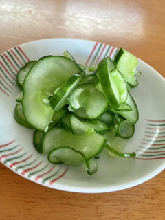 きゅうりの塩ニンニク漬け物-レシピのメイン写真