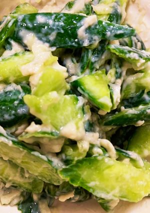超簡単!信州の夏の味 きゅうりの粕もみ-レシピのメイン写真