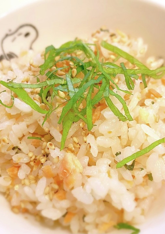 塩鮭♡炊飯器で簡単混ぜご飯-レシピのメイン写真