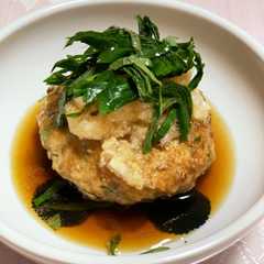 รูปของ 夏にアッサリ!豆腐入り和風ハンバーグ!!