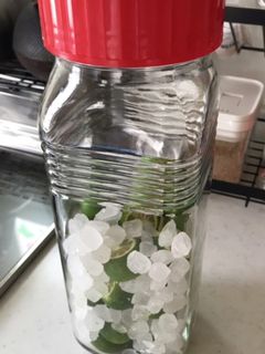 シンプルに作ったすだちシロップ-レシピのメイン写真