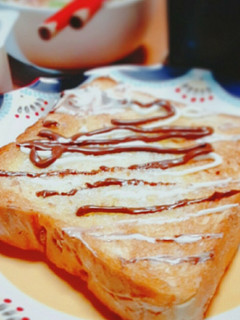 器具いらず★チョコソースバタートースト★-レシピのメイン写真