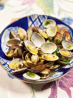 フライパンで簡単!アサリの酒蒸し-レシピのメイン写真
