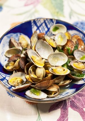 フライパンで簡単！アサリの酒蒸し-レシピのメイン写真